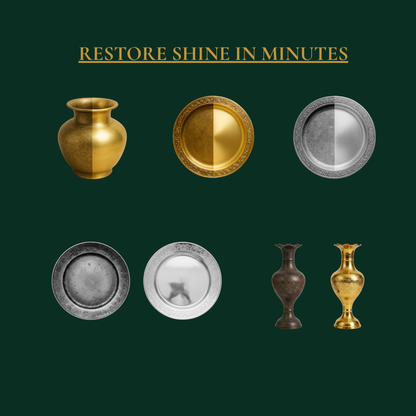 OrnaClean 4-in-1 Gold, Silver, Brass & Copper Cleaner